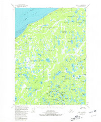 Kenai D-2 1951 topographic map thumbnail