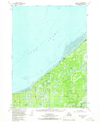Kenai D-3 1951 topographic map thumbnail