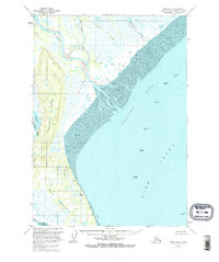 Kenai D-5 1958 topographic map thumbnail