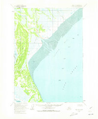Kenai D-5 1958 topographic map thumbnail