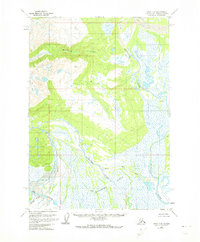 Kenai D-6 1958 topographic map thumbnail