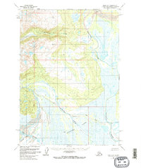 Kenai D-6 1958 topographic map thumbnail
