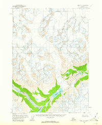 Kenai D-8 topographic map thumbnail
