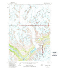 Kenai D-8 1958 topographic map thumbnail