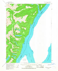 Ketchikan A-1 1955 topographic map thumbnail