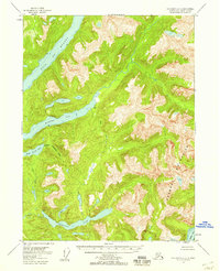 Ketchikan A-2 1955 topographic map thumbnail