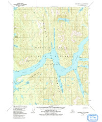 Ketchikan A-3 1955 topographic map thumbnail