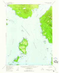Ketchikan A-4 1955 topographic map thumbnail