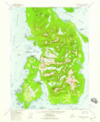 Ketchikan A-5 topographic map thumbnail