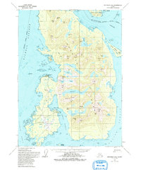 Ketchikan A-5 1955 topographic map thumbnail