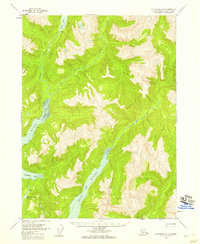 Ketchikan B-2 1955 topographic map thumbnail