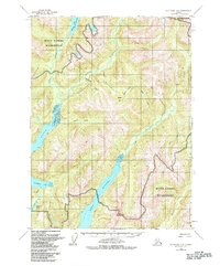 Ketchikan B-2 1955 topographic map thumbnail