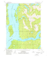 Ketchikan B-3 1955 topographic map thumbnail