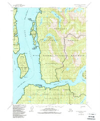 Ketchikan B-3 1955 topographic map thumbnail