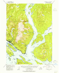 Ketchikan B-5 1954 topographic map thumbnail