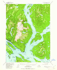 Ketchikan B-5 1954 topographic map thumbnail