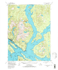 Ketchikan B-5 1955 topographic map thumbnail