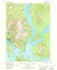Ketchikan B-5 1955 topographic map thumbnail