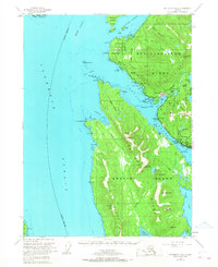 Ketchikan B-6 1954 topographic map thumbnail