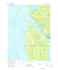 Ketchikan B-6 1954 topographic map thumbnail