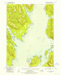 Ketchikan C-6 1952 topographic map thumbnail