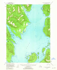Ketchikan C-6 1949 topographic map thumbnail