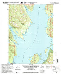 Ketchikan C-6 topographic map thumbnail
