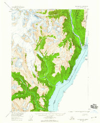 Ketchikan D-1 topographic map thumbnail