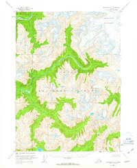 Ketchikan D-2 1955 topographic map thumbnail