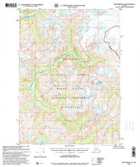 Ketchikan D-2 1996 topographic map thumbnail