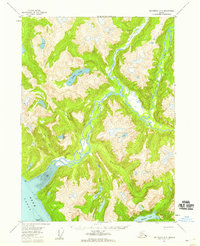 Ketchikan D-3 1955 topographic map thumbnail