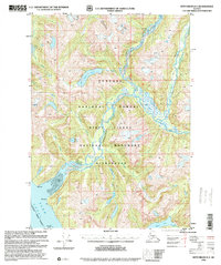 Ketchikan D-3 topographic map thumbnail