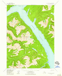 Ketchikan D-4 1955 topographic map thumbnail