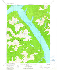 Ketchikan D-4 1962 topographic map thumbnail