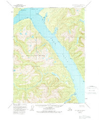 Ketchikan D-4 1955 topographic map thumbnail