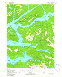 Ketchikan D-5 1952 topographic map thumbnail