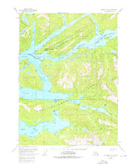 Ketchikan D-5 1952 topographic map thumbnail
