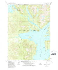 Ketchikan D-6 1952 topographic map thumbnail