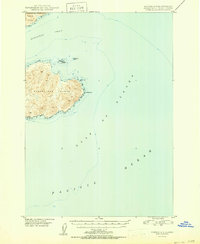 Kodiak A-3 1950 topographic map thumbnail
