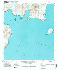 Kodiak B-1 and B-2 1949 topographic map thumbnail