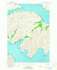 Kodiak B-3 1949 topographic map thumbnail