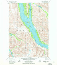Kodiak B-6 1952 topographic map thumbnail