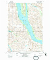 Kodiak B-6 1952 topographic map thumbnail