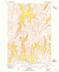 Kodiak C-3 1954 topographic map thumbnail