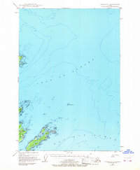 Kodiak D-1 1949 topographic map thumbnail