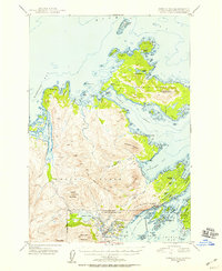 Kodiak D-2 1949 topographic map thumbnail
