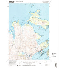 Kodiak D-2 1949 topographic map thumbnail