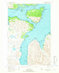Kodiak D-3 1947 topographic map thumbnail