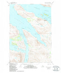 Kodiak D-4 1952 topographic map thumbnail