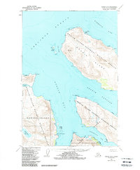 Kodiak D-5 1952 topographic map thumbnail